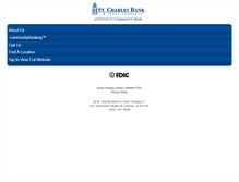 Tablet Screenshot of bankstcharles.com